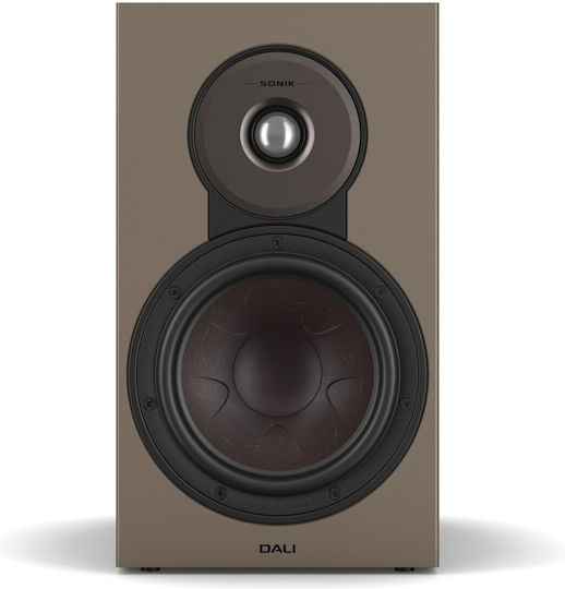 Dali Sonik 3 Ζεύγος Ηχείων Hi-Fi Βιβλιοθήκης 150W 2 Δρόμων Walnut