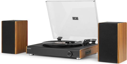 Audizio RP335 102.175 Πικάπ με Προενίσχυση και Ενσωματωμένα Ηχεία Καφέ