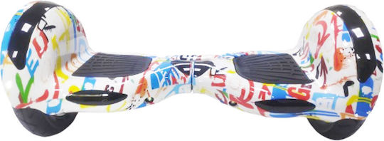 Smart Balance Wheel 10" Graffiti Hip-Hop Hoverboard με 12km/h Max Ταχύτητα και 20km Αυτονομία Πολύχρωμο