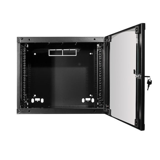 LogiLink Επιδαπέδια Καμπίνα Rack 15U 54x45x72.5cm Μαύρο W15F64B