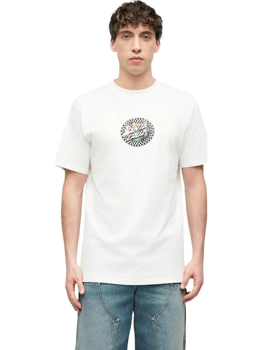 Santa Cruz Dot T-Shirt White