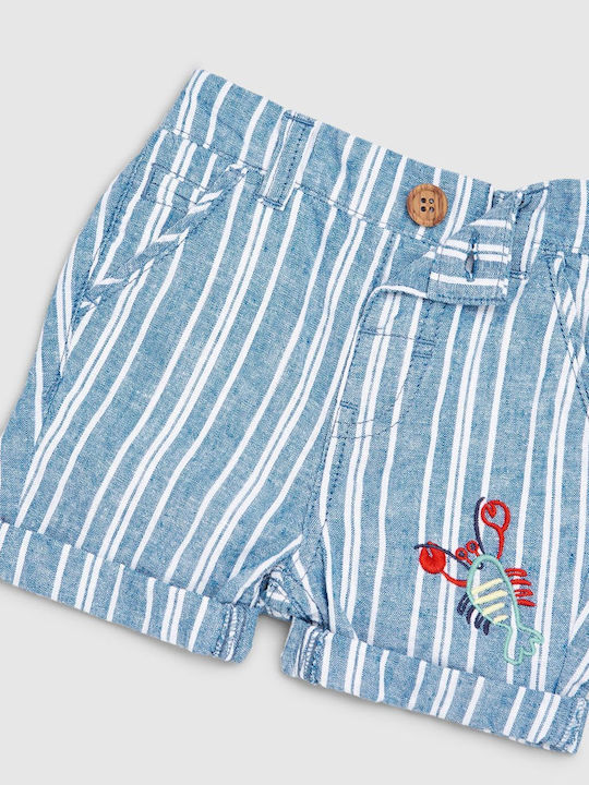 Kids Fabric Shorts/Bermuda Navy Blue
