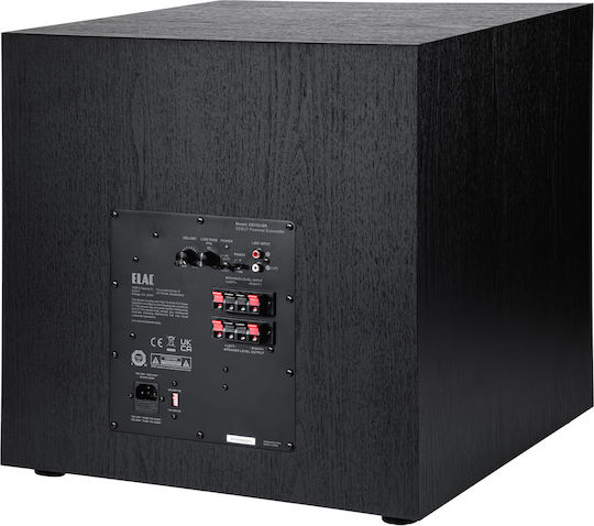 Elac Debut DS153 Active Subwoofer with 15" Bass Driver 500W Black