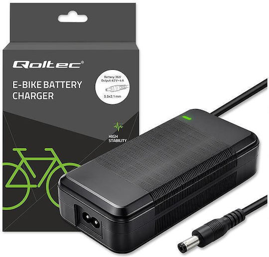 Qoltec Charger Qoltec Electric Bicycles Scooters 36v/42v 4a 5.5x2.1cm Power Cable