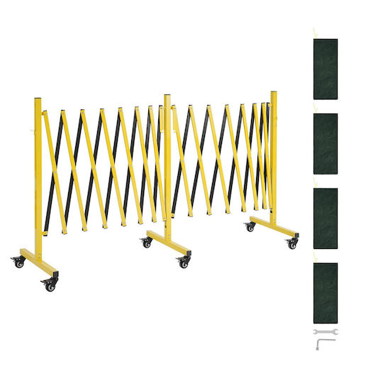 Vevor Garden Fencing Material Made of Yellow Metal