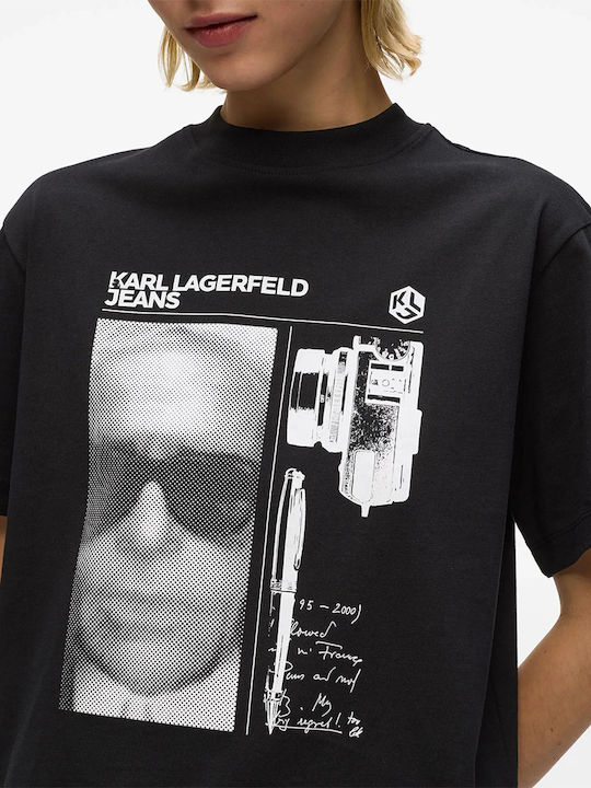 Karl Γυναικείο T-shirt Black