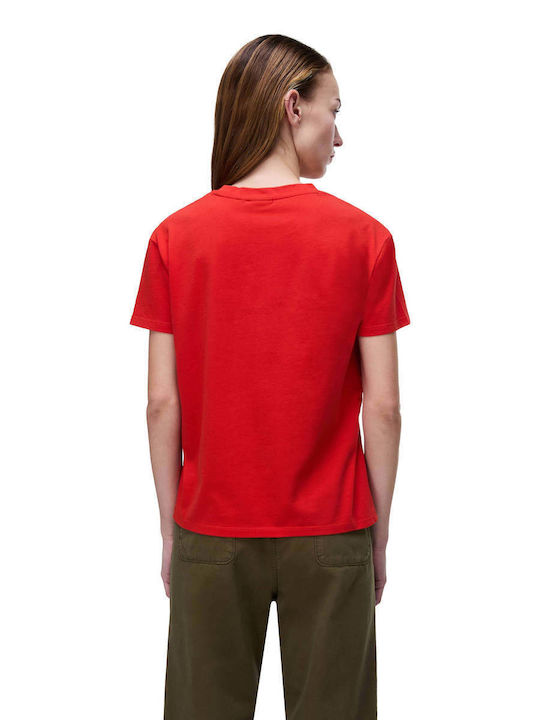 Γυναικείο T-shirt Κοκκινο