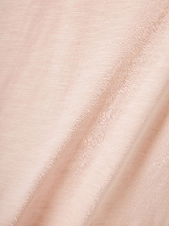Women's Cotton Sleeveless Pink Blouse