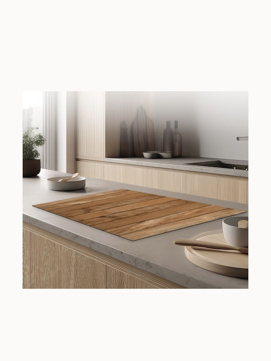 Brown Dish Rack and Drainer 50x40cm
