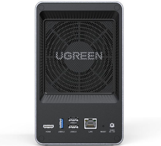 Ugreen DXP2800 NAS Кула с 2 слота за HDD/SSD