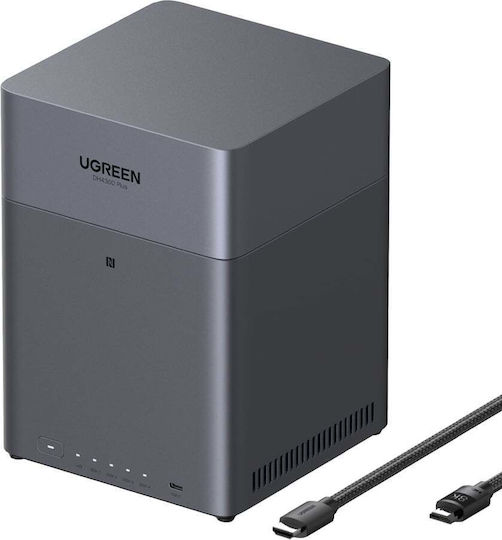 Ugreen DH4300 Plus NAS Tower με 4 θέσεις για HDD