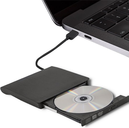Qoltec External DVD-RW Recorder USB 3.0