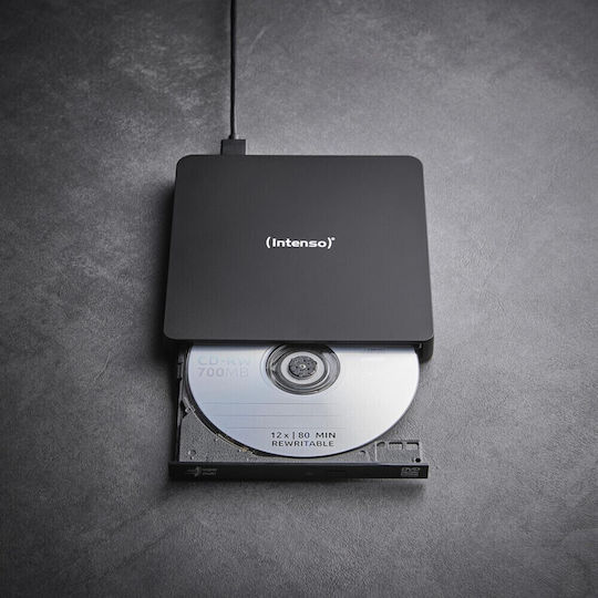 Intenso External Blu-ray 5401500 Eod 500bd Slim Usb 3.2 Gen 1×1 Black
