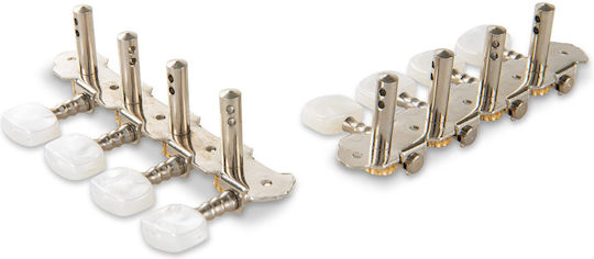 Gewa Κλειδιά για Μαντολίνο F&S Mandolin Tuners Silver Acrylic/Nickel
