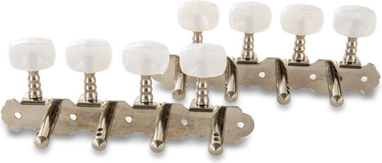 Gewa Κλειδιά για Μαντολίνο F&S Mandolin Tuners Silver Acrylic/Nickel
