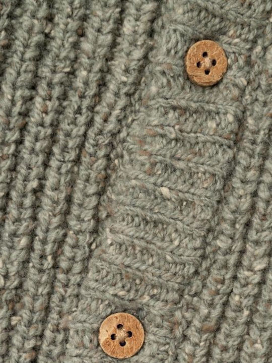 Kids Cardigan Knitted Green
