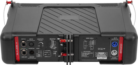 Elokance Pair of Active PA Speakers 350W with 6.5" Woofer