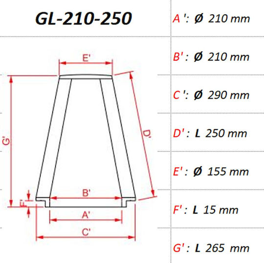 Universell Sfixklemme Für 210mm Luftfilter Goliath Serie