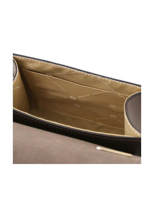 Leather Women's Handbag Brown