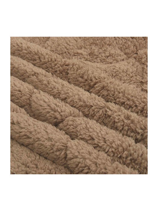 vidaXL Decke Vlies Übergröße 220x240cm Taupe
