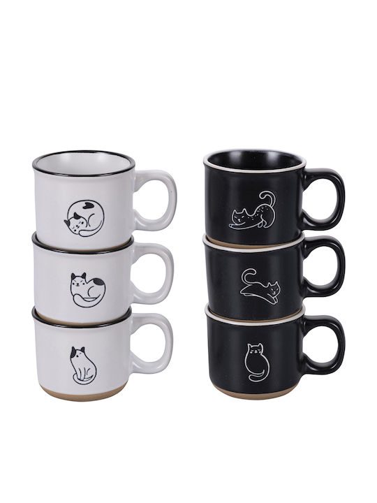 Villa D'Este Ceașcă De Cafea Din Ceramică Maro 90ml
