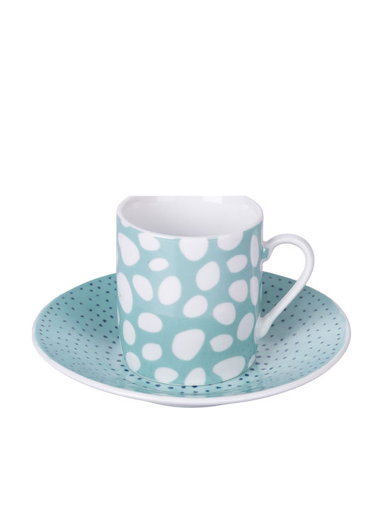 Villa D'Este Coffee Cup Made of Multicolour Porcelain 90ml