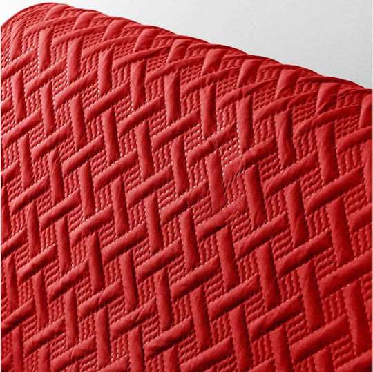 Douceur d'Intérieur Σετ Ελαστικά Καλύμματα Σαλονιού Lounge Red 179x179cm Douceur d'Intérieur Σετ Ελαστικά Καλύμματα Σαλονιού Lounge Red 179x179cm