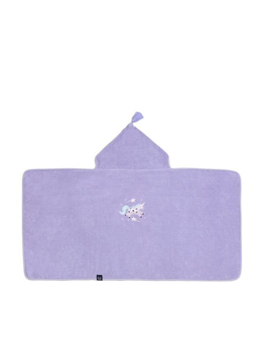 La Millou Baby Hooded Towel Purple