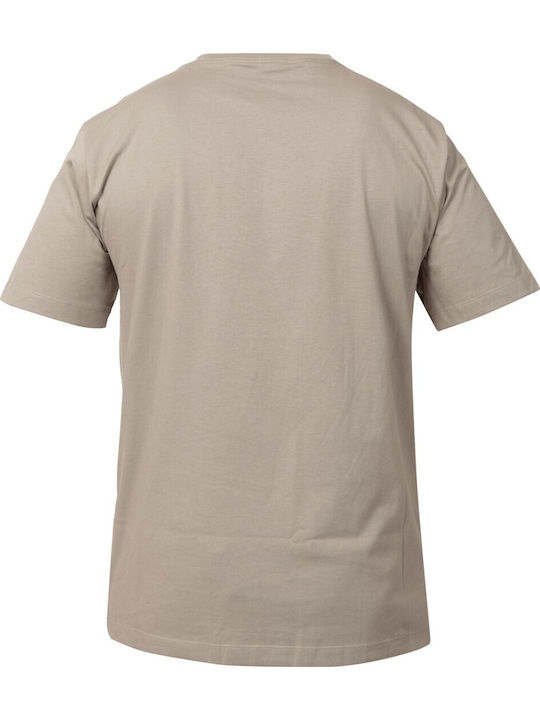 Simple Dome T-shirt Μπεζ