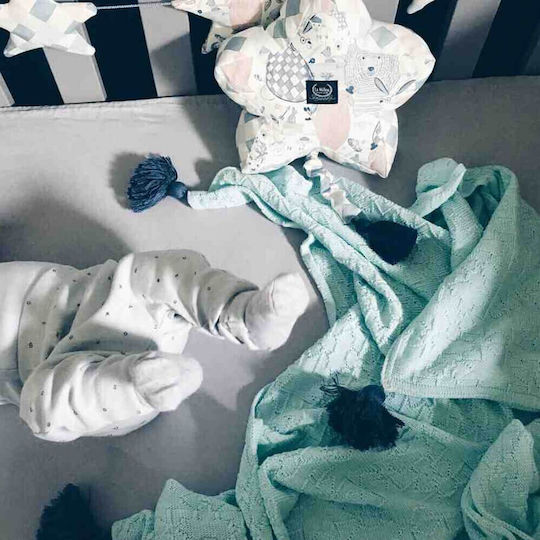 La Millou Hanging Baby Toy for Cot with Music Star Bright Luna for Newborns