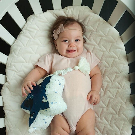 La Millou Hanging Baby Toy for Cot with Music Star Bright Luna for Newborns