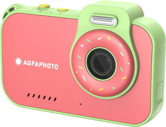 AgfaPhoto Realikids Cam 2 Kids Compact Camera 12MP Red