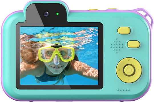 AgfaPhoto Realikids Cam 2 Kids Compact Camera 12MP Blue