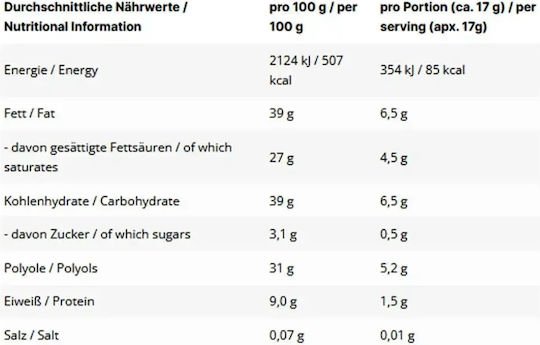 Inlead Nutrition Μπισκότα Πρωτεΐνης με Γέμιση Χωρίς Ζάχαρη 50gr