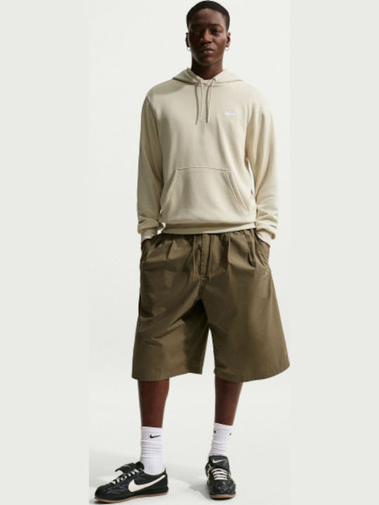 Club Sweatshirt mit Kapuze Weiß