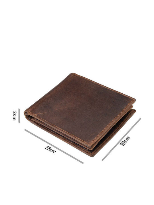 Leather Men's Wallet Green