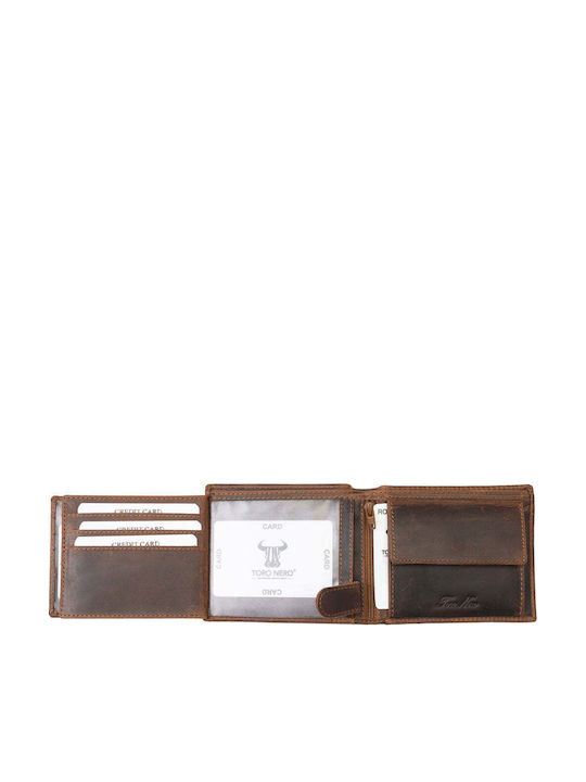 Leather Men's Wallet Green