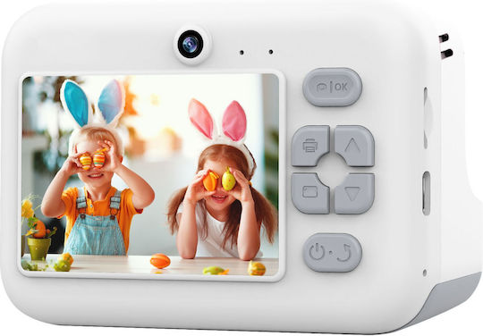 Denver KPC-1374BTW Kids Compact Camera 48MP Full HD (1080p) with Thermal Printing White