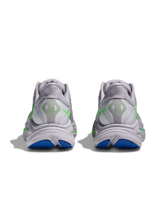 Clifton 10 Men's Sport Shoes Running Gray / Green