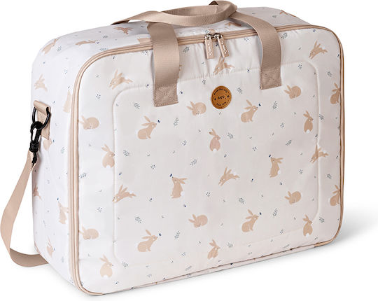 Saro Maternity Shoulder/Hand Bag Beige 50x38x18cm