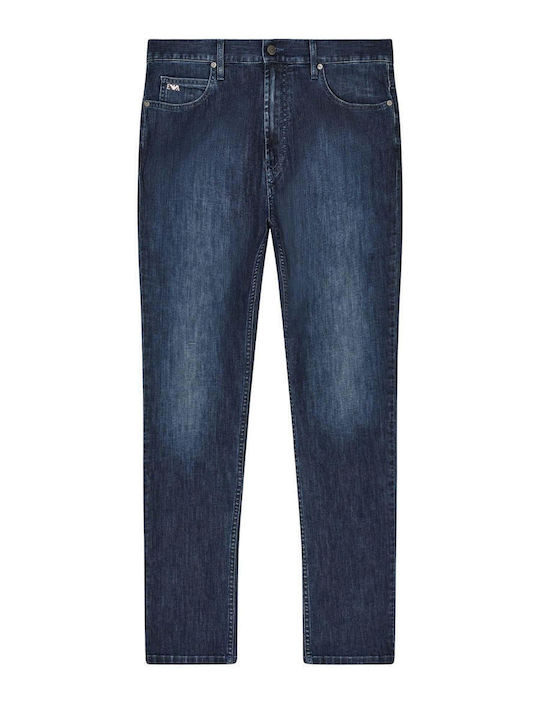 Men's Jeans Pants with Slim Fit Blue