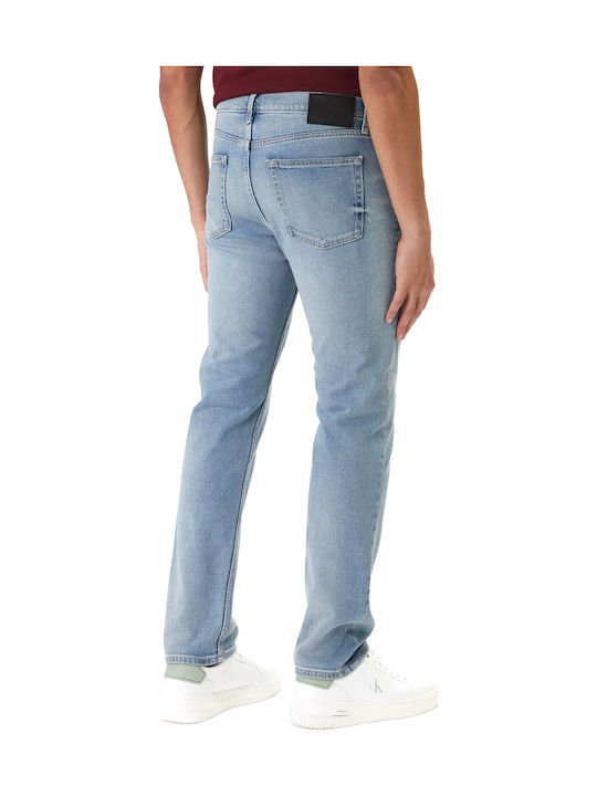Calvin Klein Herren Jeanshosen Elastisches Slim Fit Gerade Blau