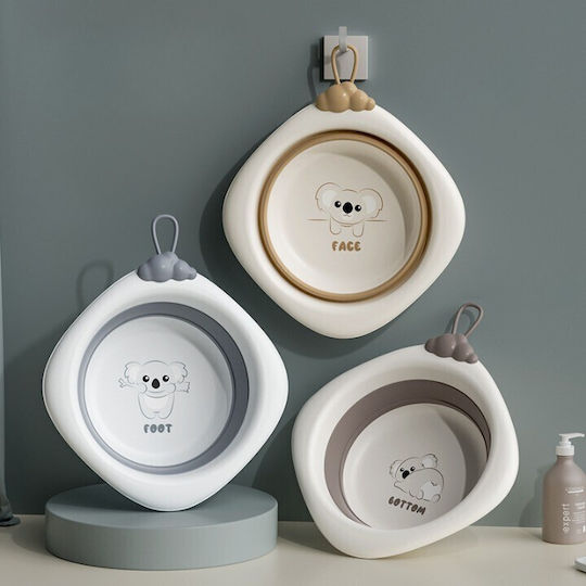 Alista Home Λεκανάκι για Τοπικό Πλύσιμο Γκρι