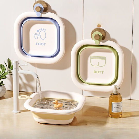 Alista Home Top & Tail Baby-Waschschale Grün