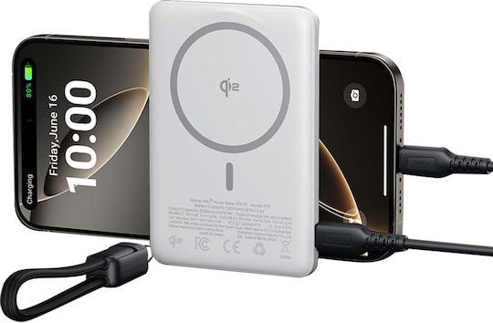 Iniu Power Bank 5000mAh Silber