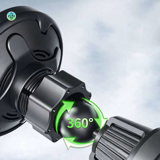 Blueo Auto Handyhalterung Kabelloses Aufladen Ape Legend Elektrisches Auto Type-c 15w Drehung 360 Grad Schwarz