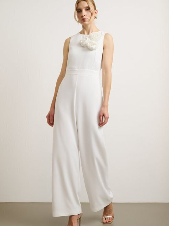 Damen Jumpsuit Weiß