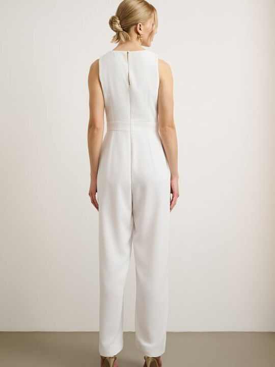 Damen Jumpsuit Weiß