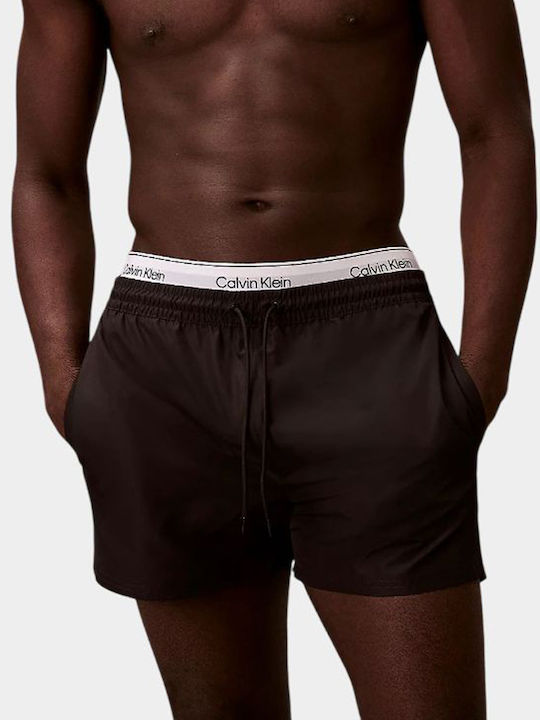 Drawstring Men's Swim Shorts Black
