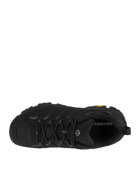 Merrell Moab 3 Ανδρικά Ορειβατικά Παπούτσια Αδιάβροχα με Μεμβράνη Gore-Tex Μαύρα